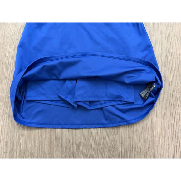 GapFit Blue Athletic Tank Dress Small Racerback Stretchy Workout Casual - Picture 3 of 7